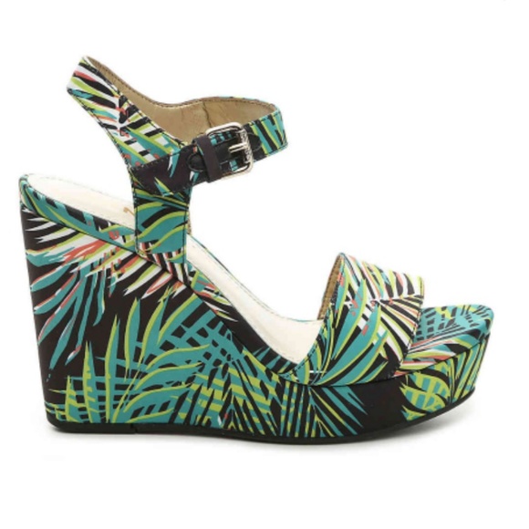 anne klein lina wedge sandal